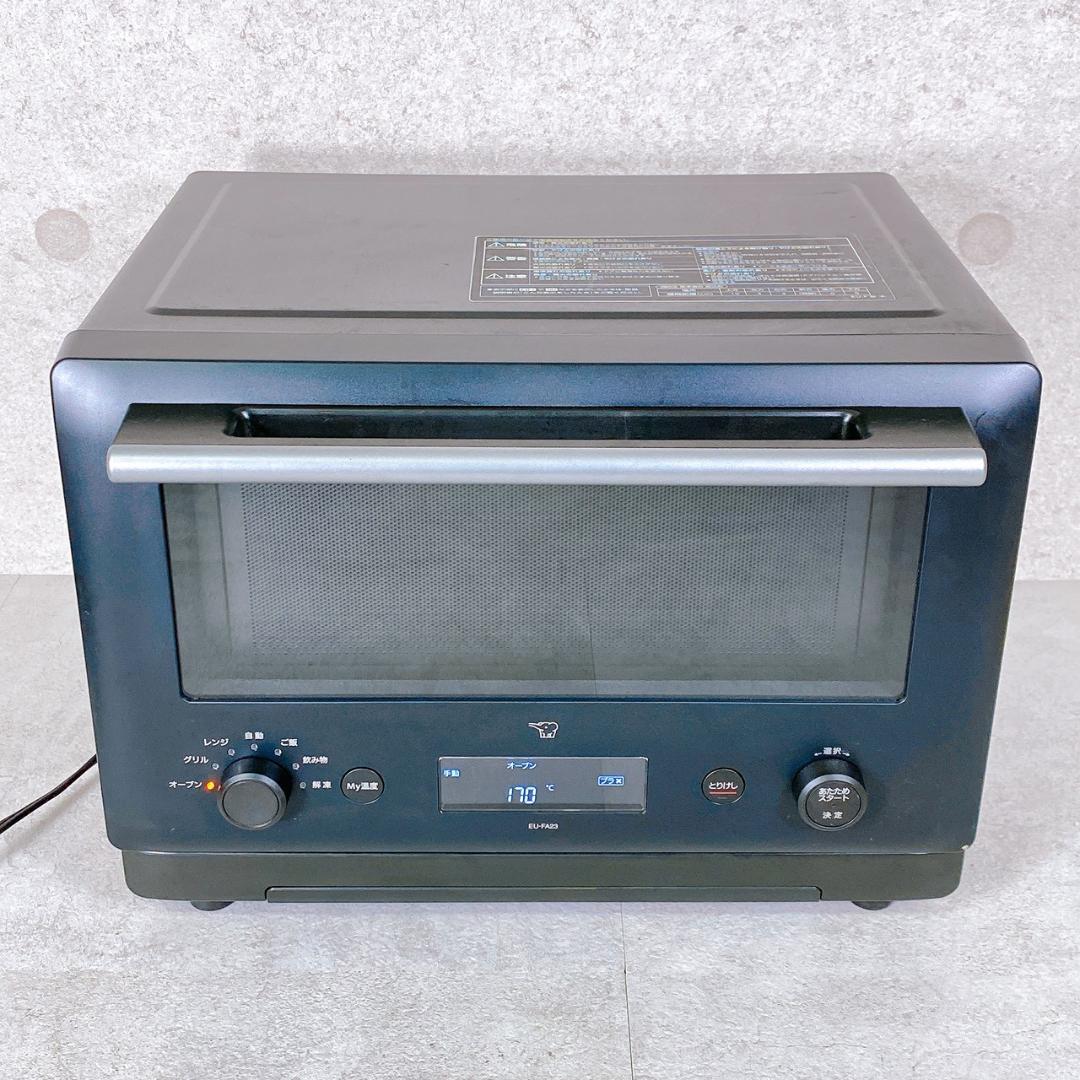 2024年製 象印 オーブンレンジ EU-FA23 BA ブラック