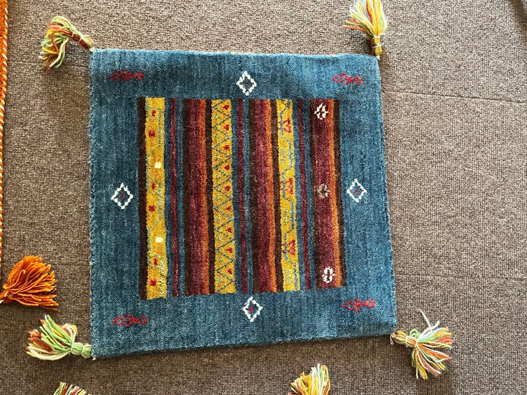 Choco　ギャッベ　クッションカバー3枚セット