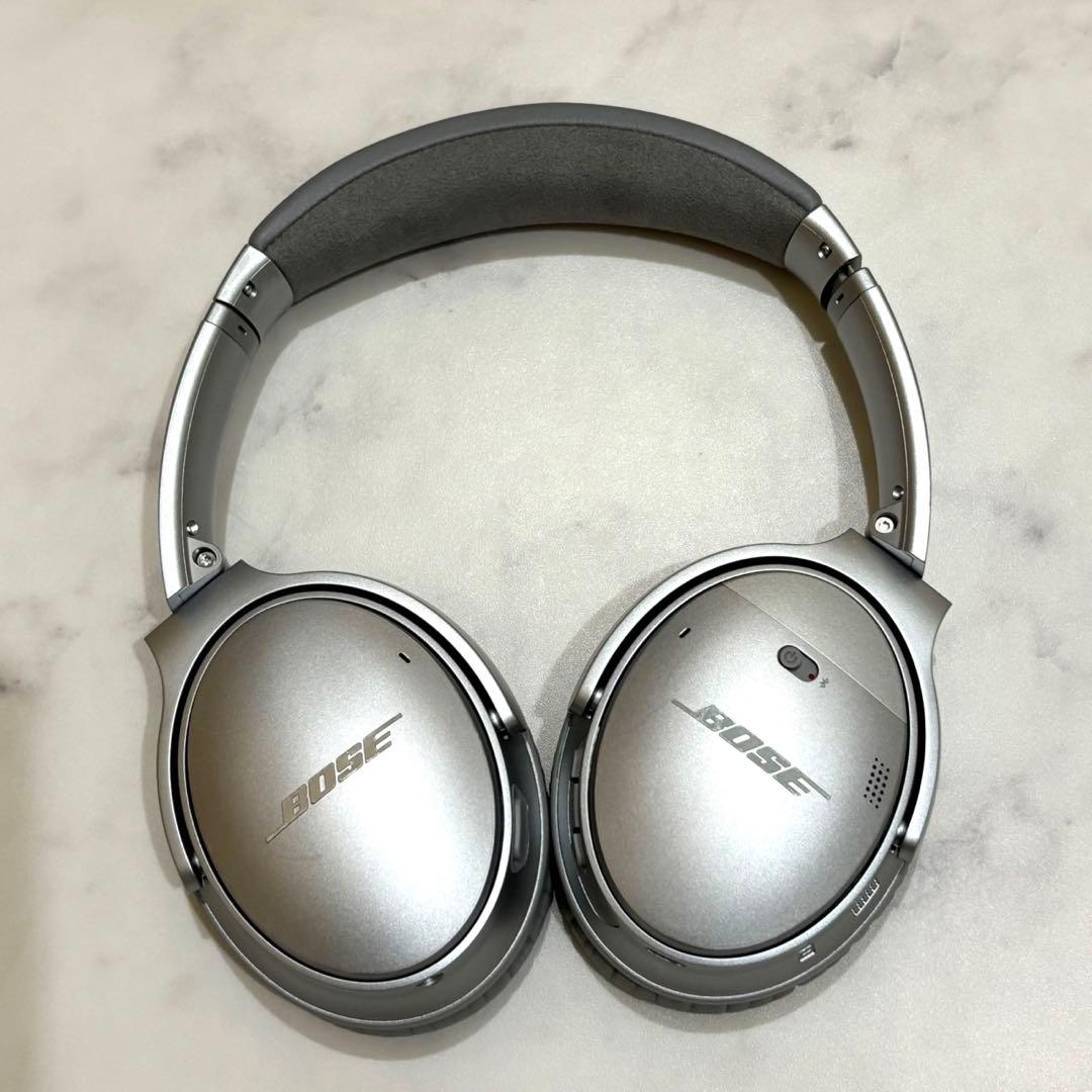 極美品 廃盤カラー BOSE QUIETCOMFORT35 II シルバー