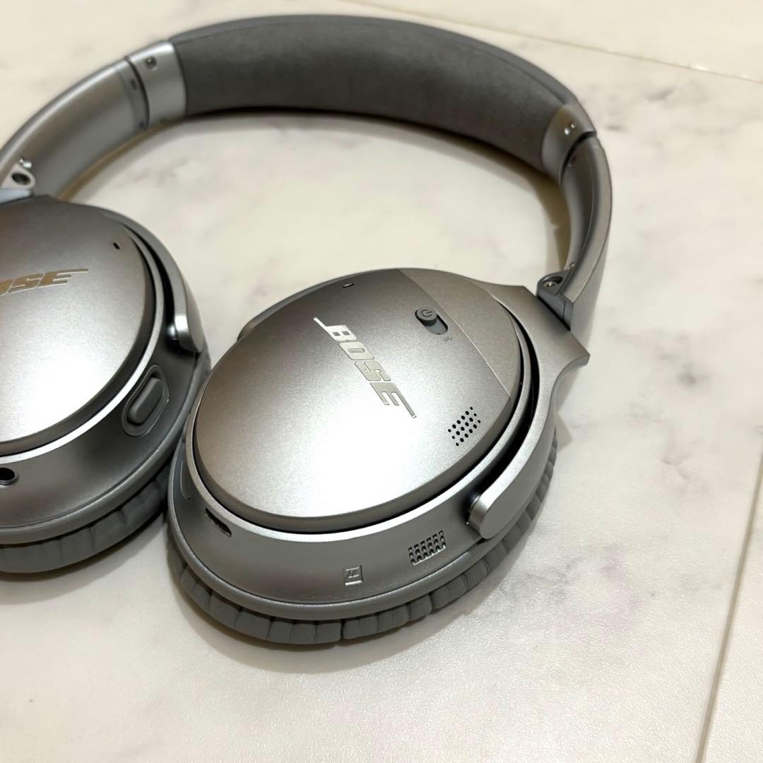 極美品 廃盤カラー BOSE QUIETCOMFORT35 II シルバー