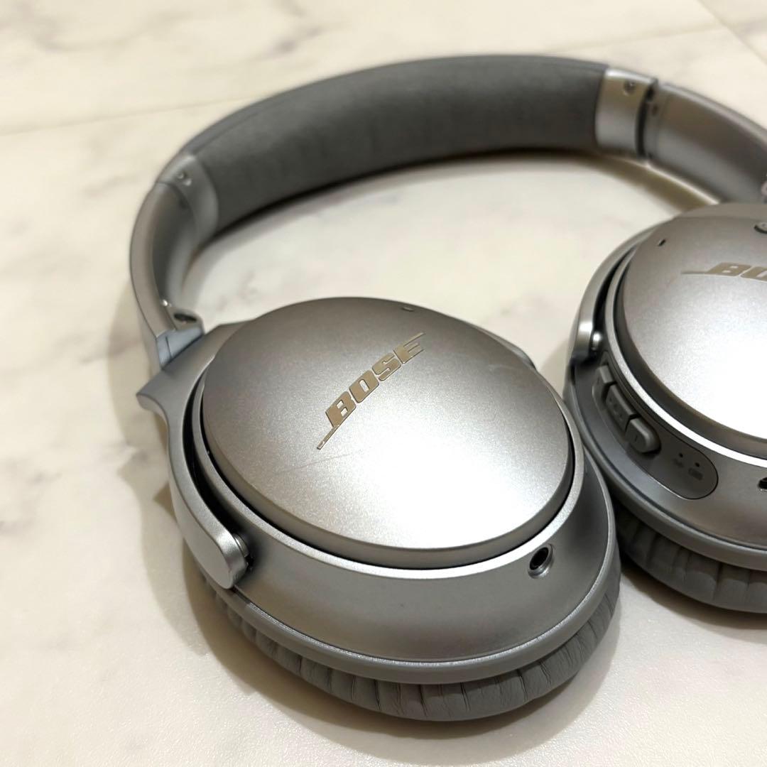 極美品 廃盤カラー BOSE QUIETCOMFORT35 II シルバー