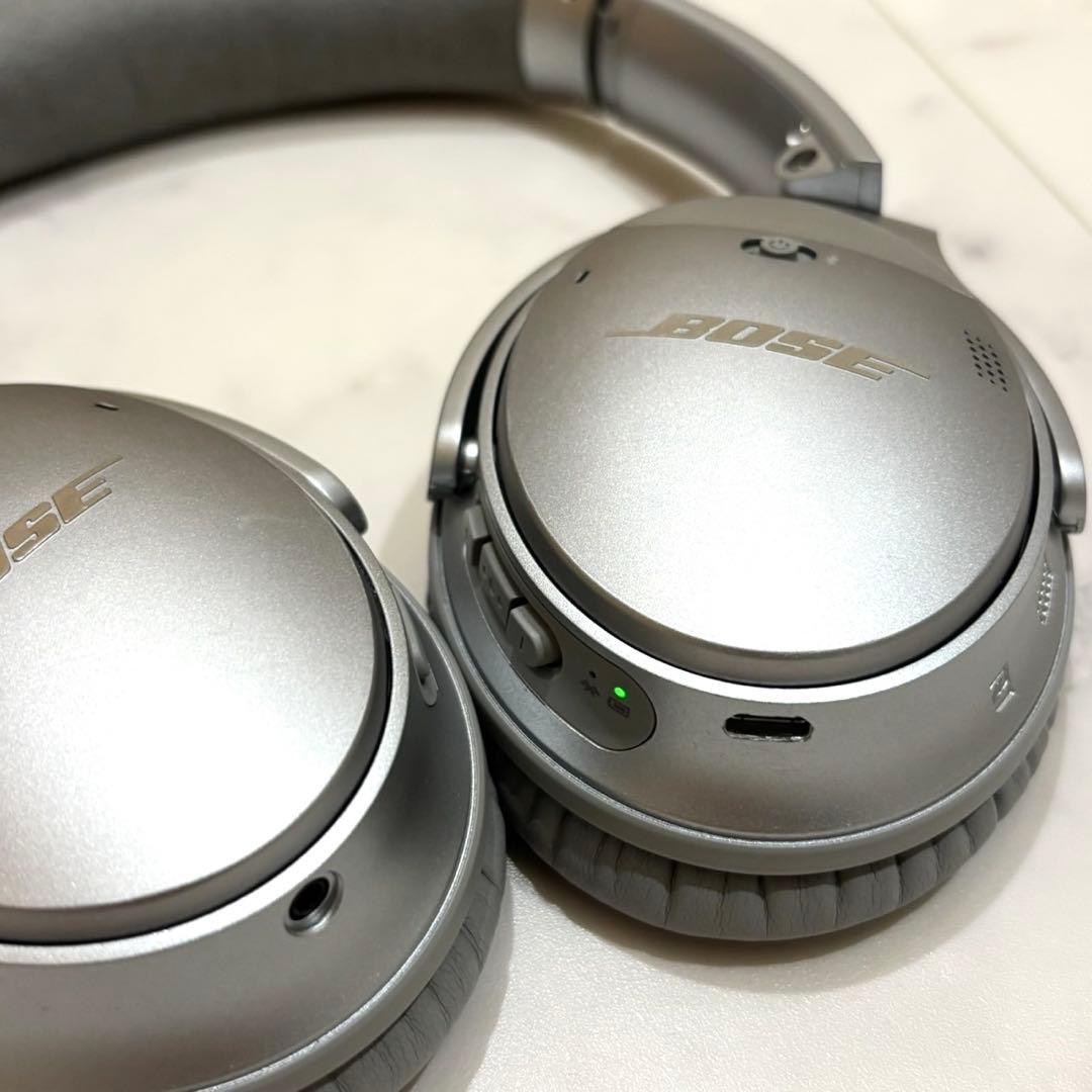 極美品 廃盤カラー BOSE QUIETCOMFORT35 II シルバー