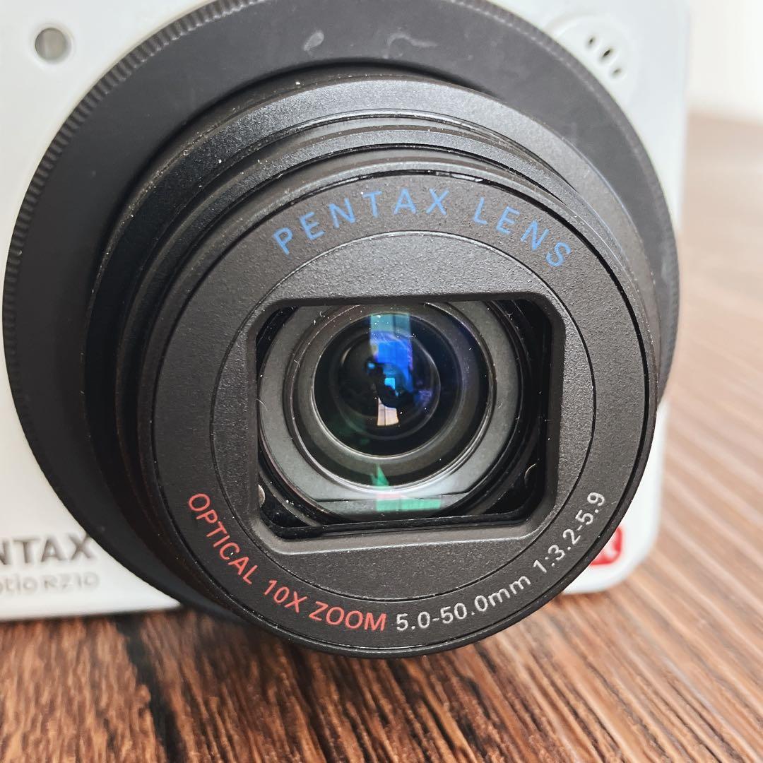 PENTAX Optio RZ10 ピュアホワイト　コンパクトデジタルカメラ