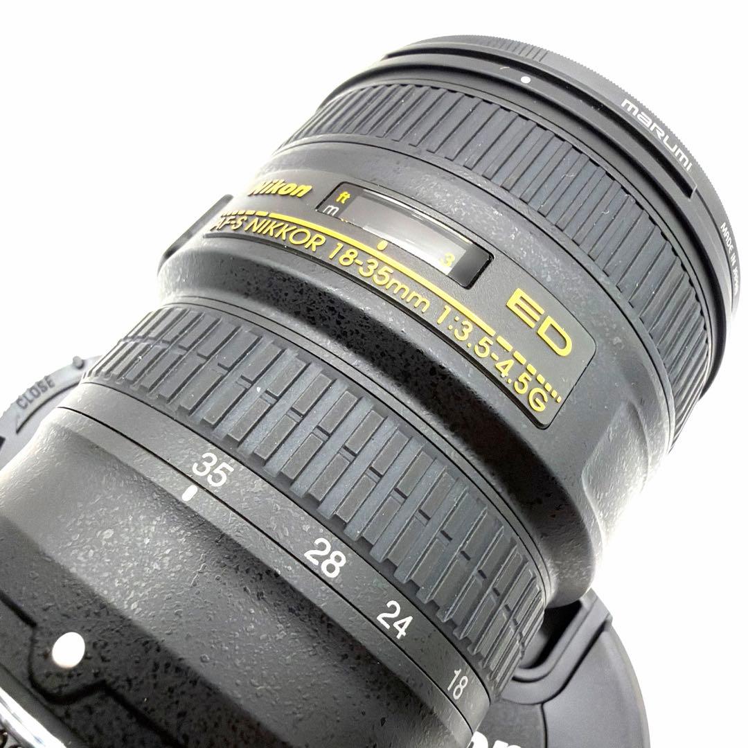 未使用級 Nikon AF-S 18-35mm f3.5-4.5G ED レンズ