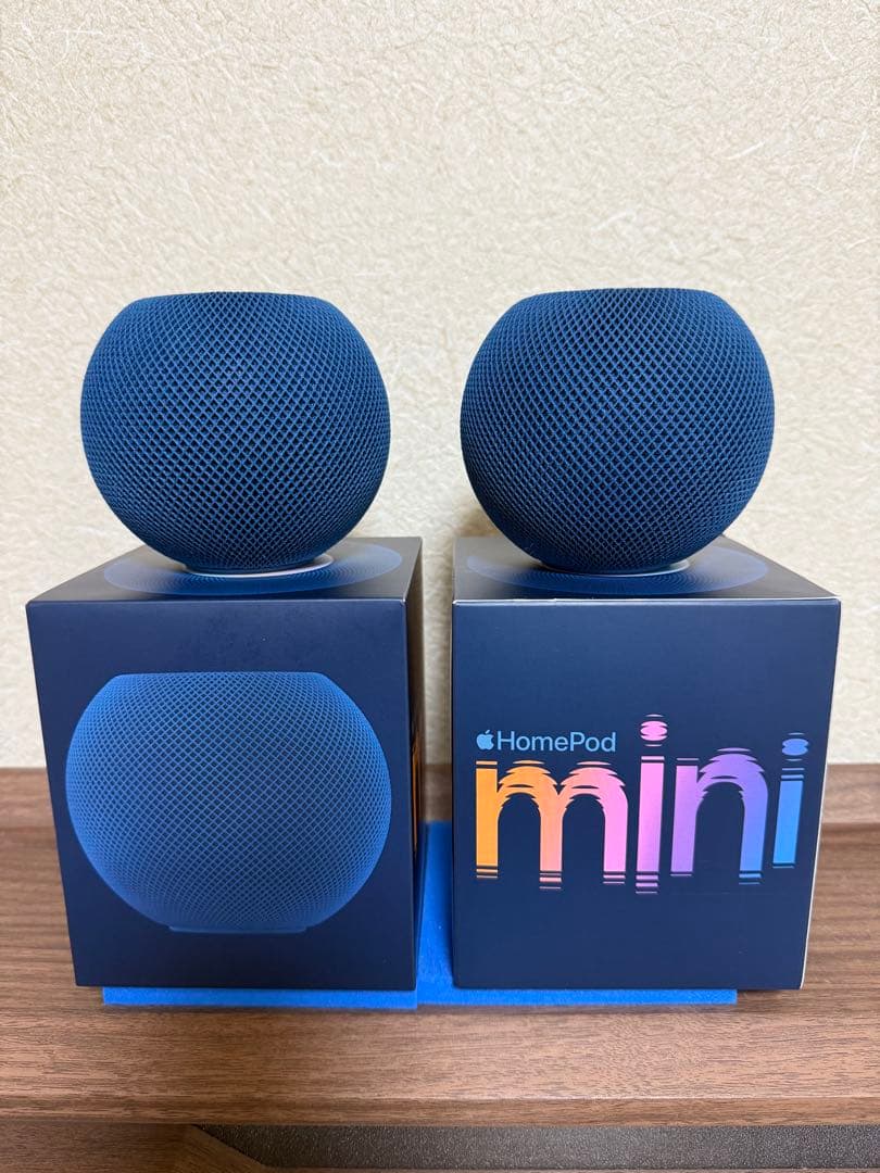 Apple Pod mini ブルー 2個セット