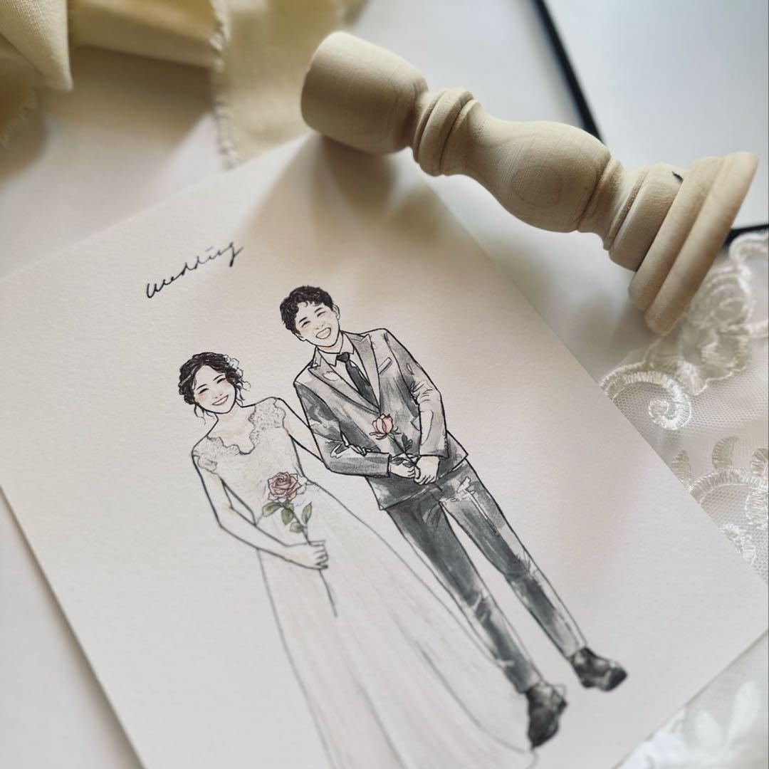 専用ページ　| ウェルカムボード　ウェディングイラスト　似顔絵　前撮り