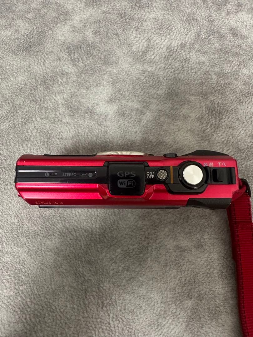 オリンパス　OLYMPUS TG-4 Tough STYLUS レッド本体のみ