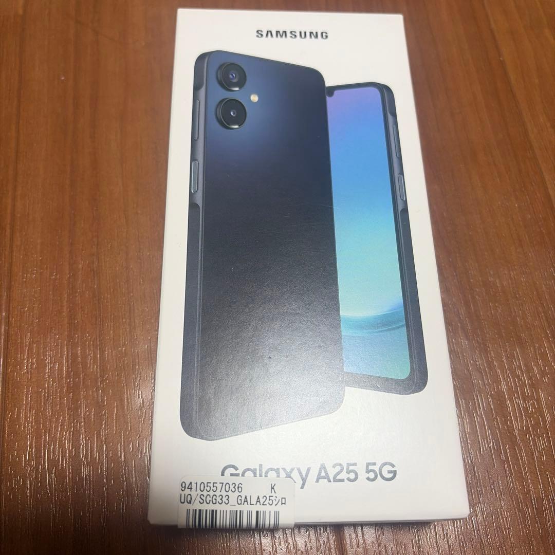 Samsung Galaxy A25 5G ブラック　64GB UQ