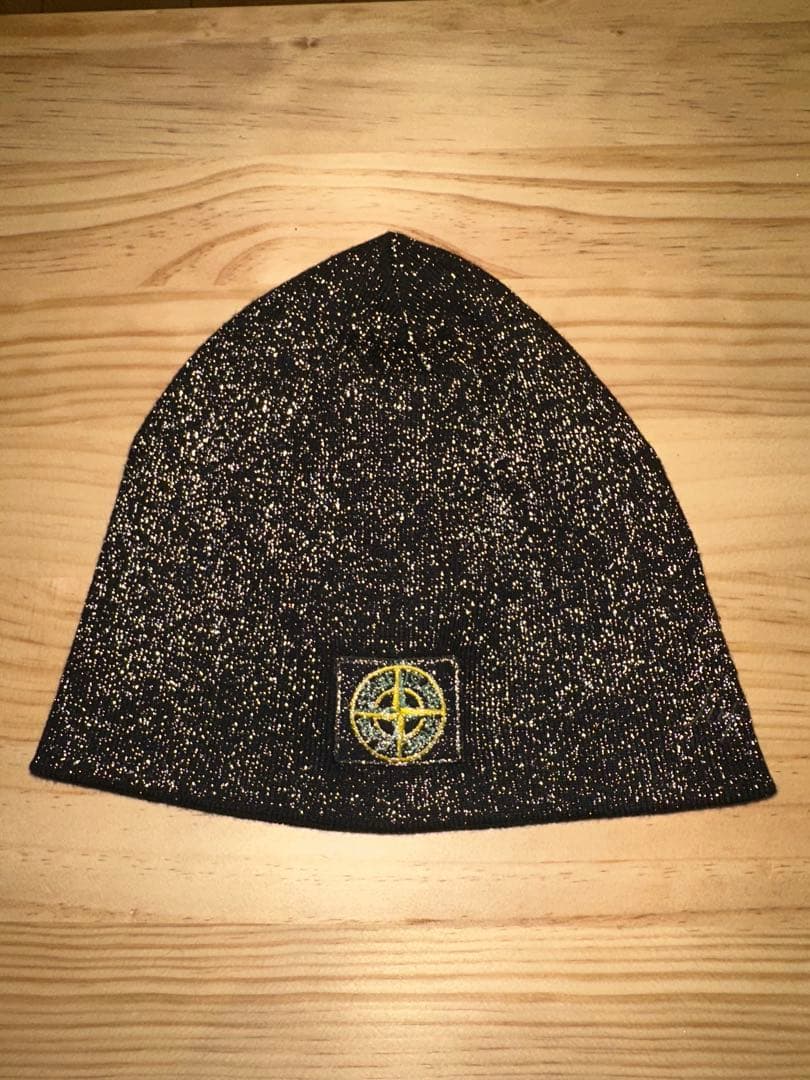 Supreme x Stone  リフレクティブビーニー ブラック
