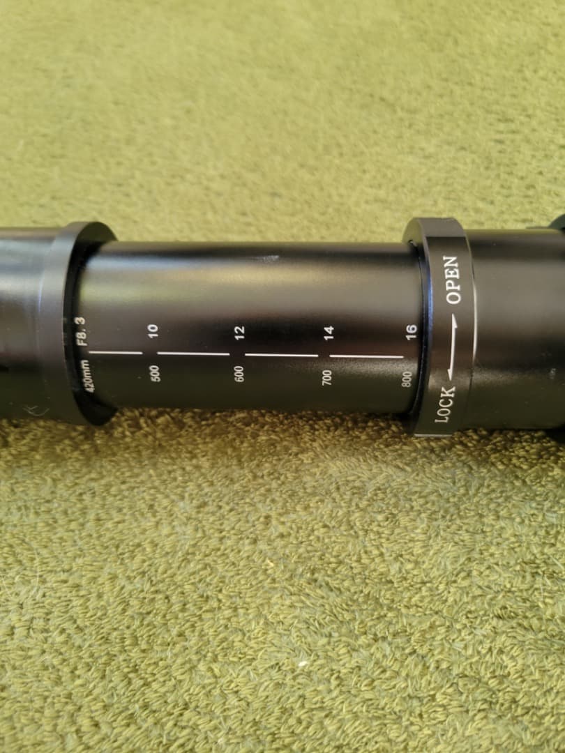 VARI マイクロフォーサーズ用　超望遠レンズ 420-800mm ブラック