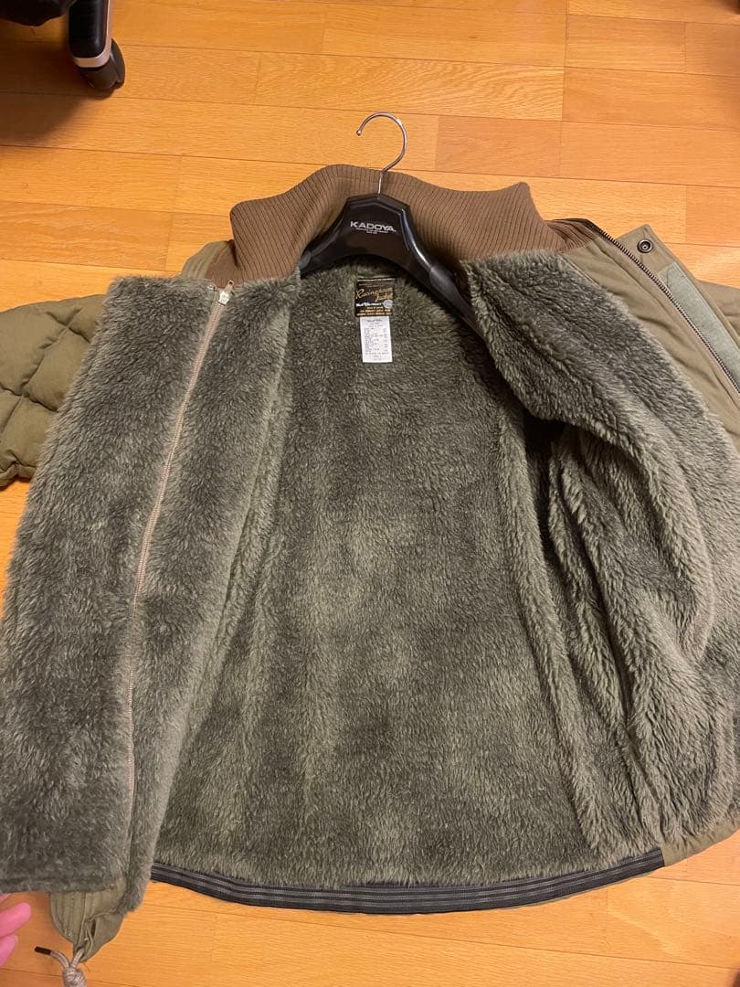 【激レア】Racing Down Jacket Sサイズ オリーブ色