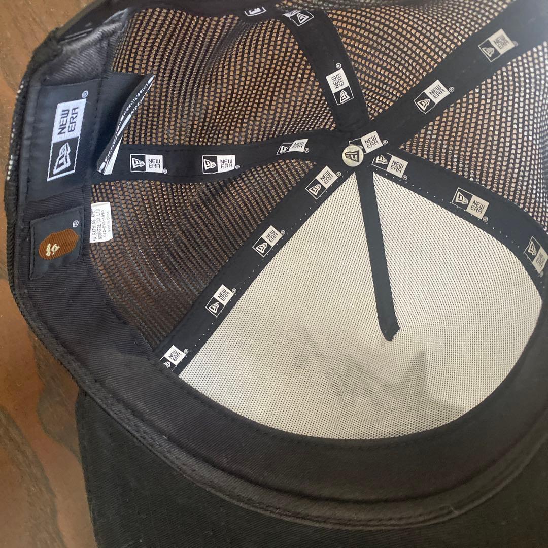 A BATHING APE NEW ERA メッシュキャップ