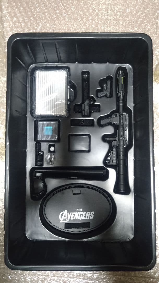 【開封品】hottoys ニックフューリー　アベンジャーズ ホットトイズ