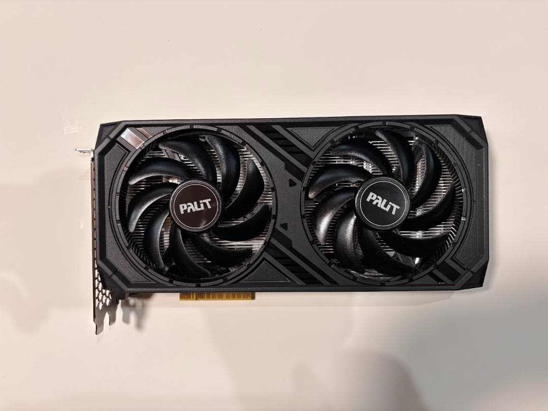 グラフィックボード・グラボ・ビデオカード PALIT GeForce RTX4060 DUAL OC 8GB