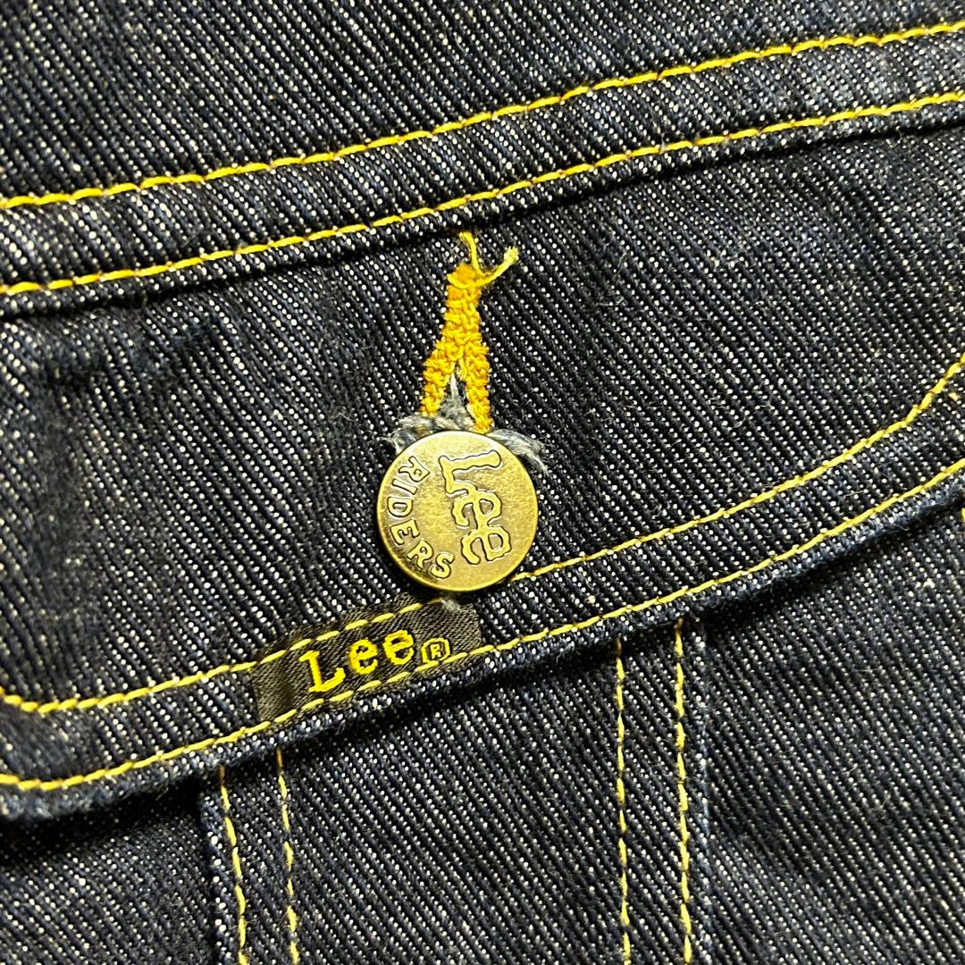 最終値下げ　美品　Lee 三角タグ　1411 40 濃紺　復刻　デニムジャケット