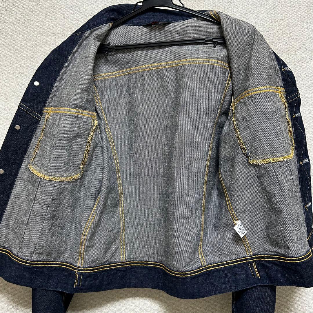最終値下げ　美品　Lee 三角タグ　1411 40 濃紺　復刻　デニムジャケット