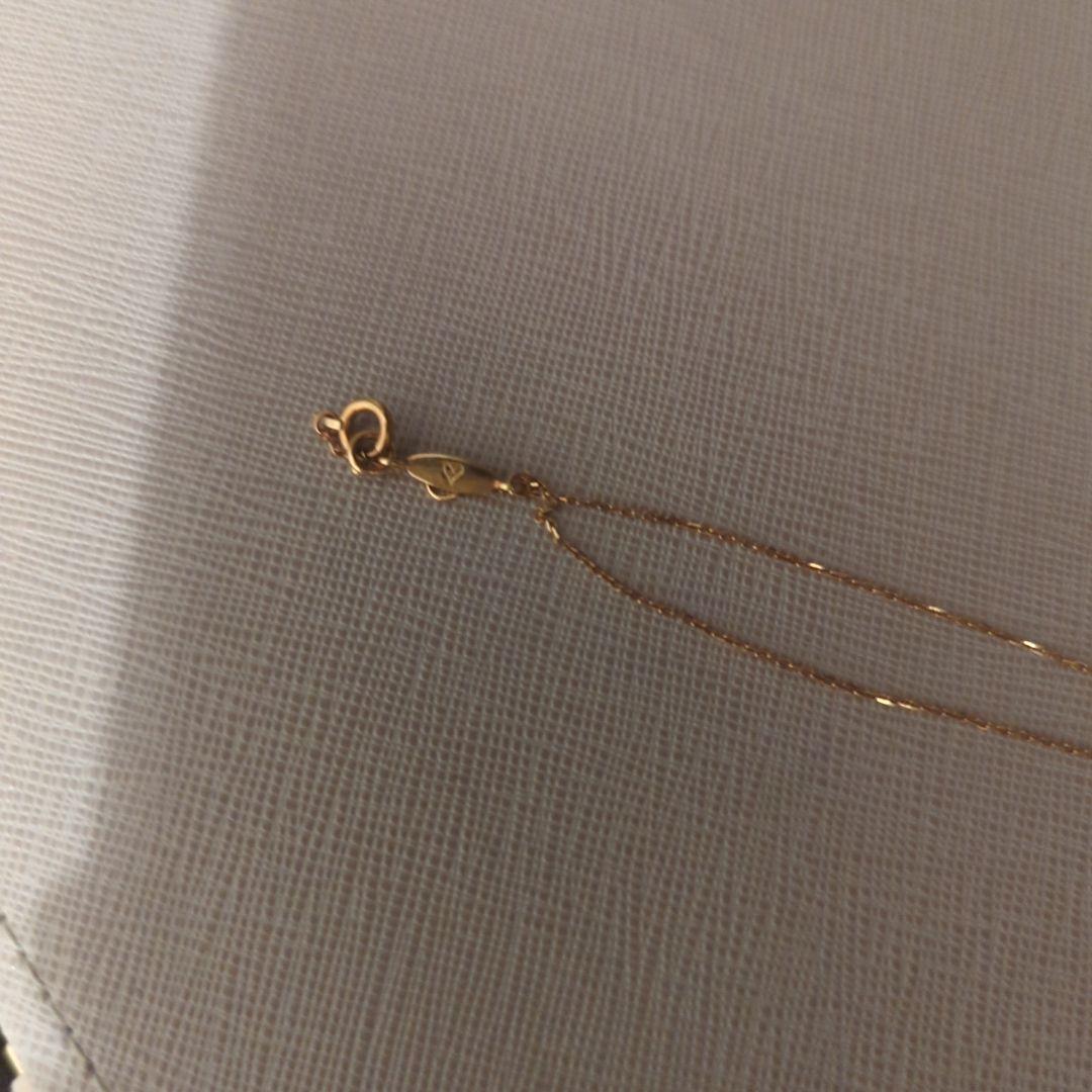 AHKAH　イニシャル ネックレス M