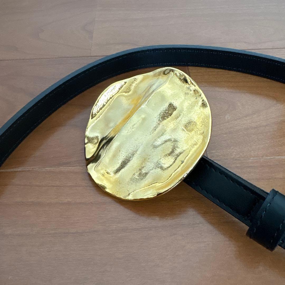 ハルノブムラタ　ゴールドサークル　レザーベルト