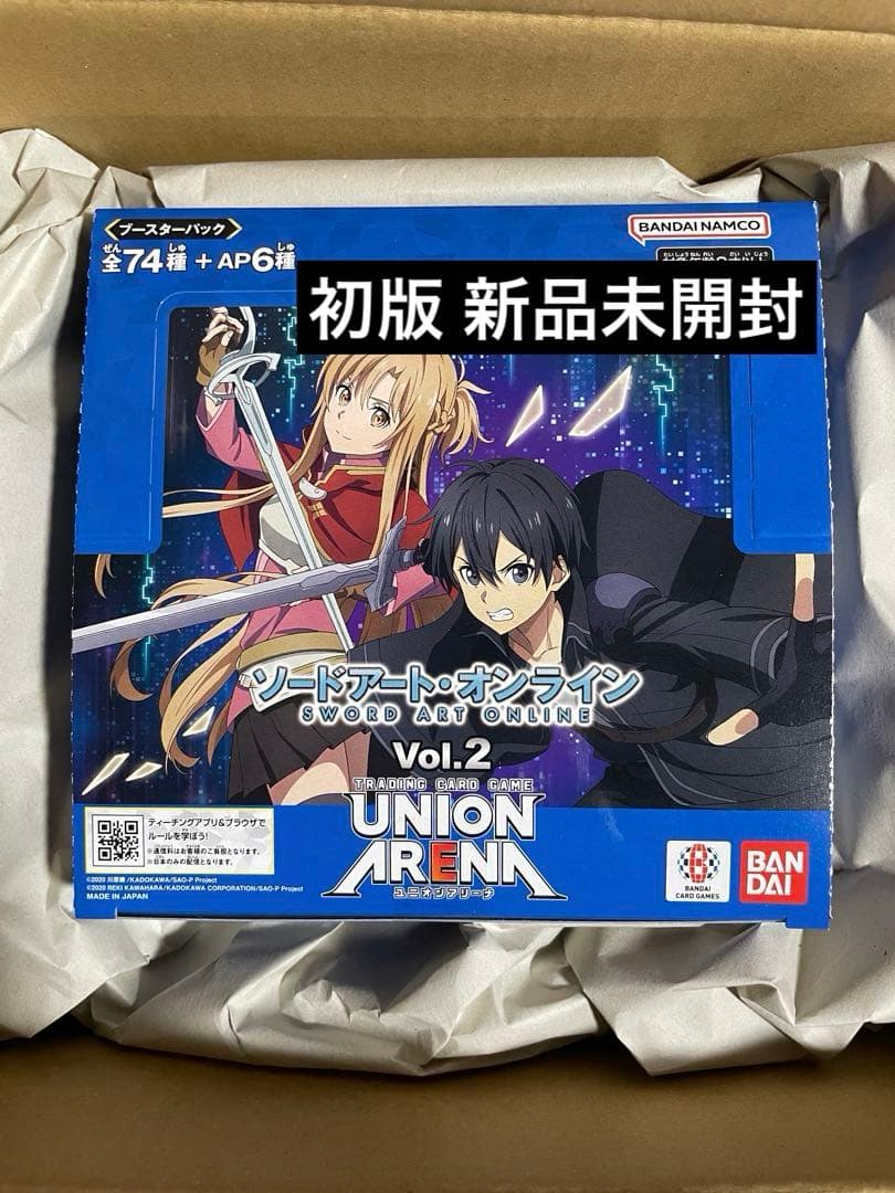 ユニオンアリーナ ソードアートオンライン Vol.2 BOX 未開封 SAO2