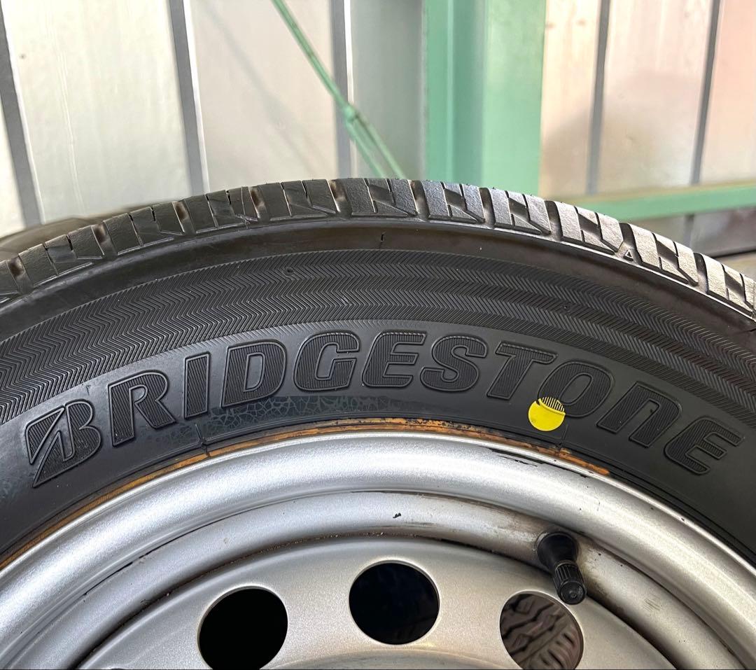 トヨタ プロボックス用 ブリヂストン14インチ タイヤ 2024年製