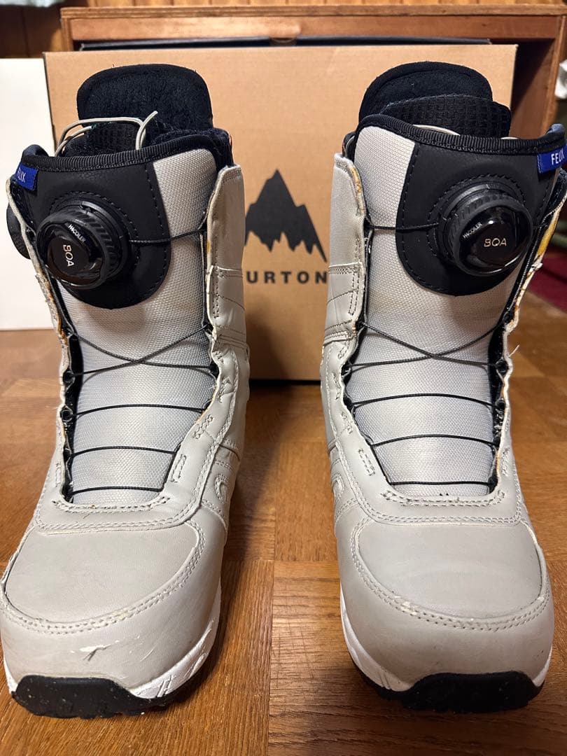 スノーボード BURTON Felix Boa Wms 6(23cm) Gray Cloud