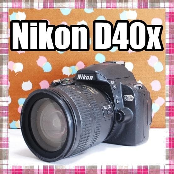 ✨スマホ転送可能✨ショット数6262回✨Nikon D40x レンズセット