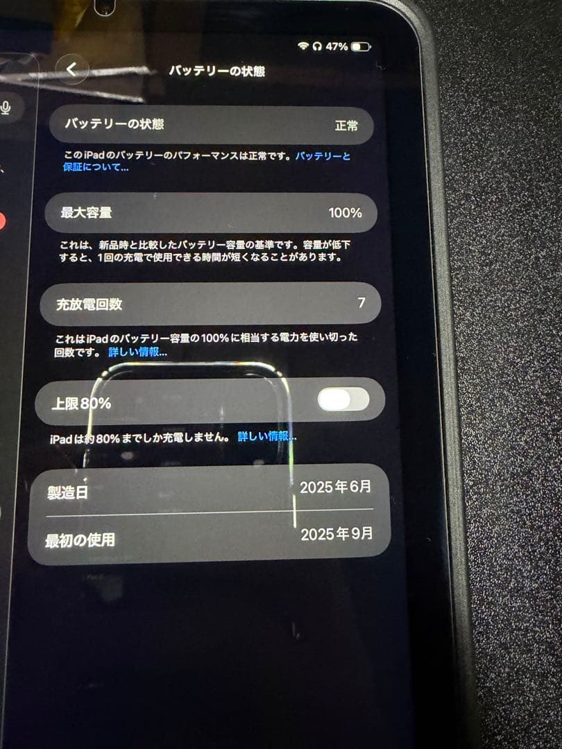 iPad mini 第7世代Wi-Fiモデル 128GB スペースグレイ　箱付き