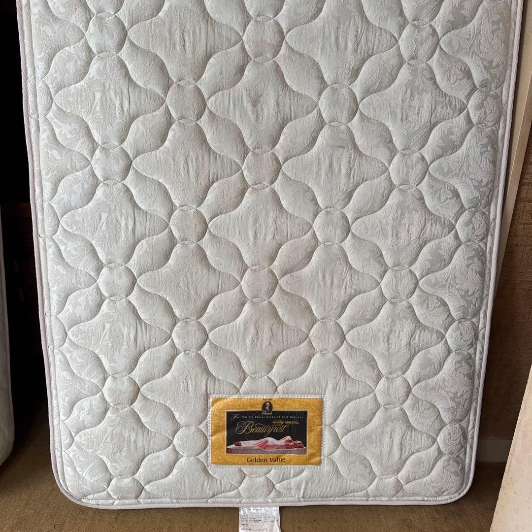 シモンズビューティレストマットレスゴールデンバリュー シングル①