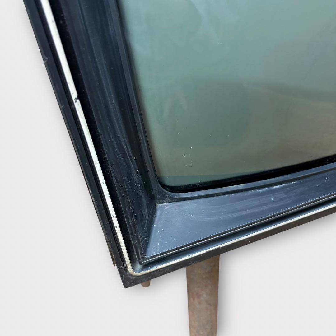 日立 S-57B 昭和レトロ 脚付き ブラウン管テレビ　ヴィンテージ　インテリア