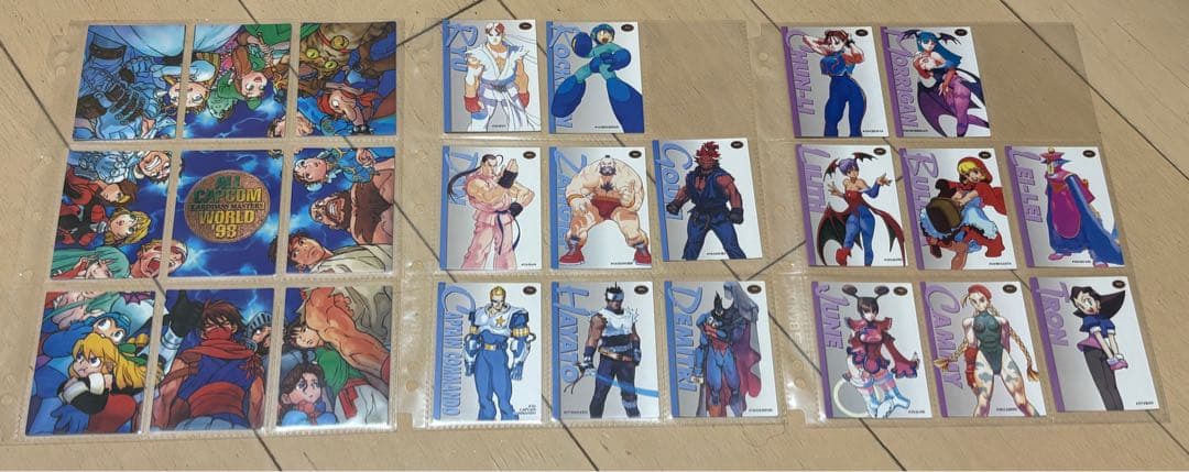 カードダスマスターズ ALL CAPCOM WORLD 98（157枚）