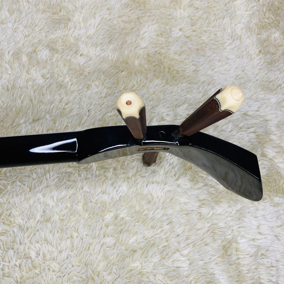 沖縄三線 本皮 三線 沖縄 皮破れなし 蛇皮 本蛇革 琉球 和楽器 弦楽器