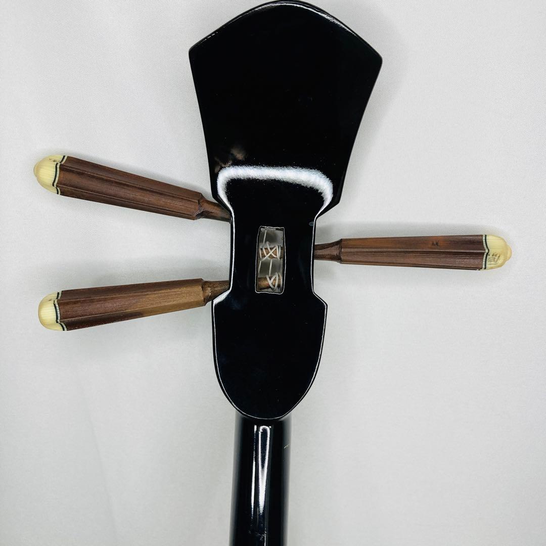 沖縄三線 本皮 三線 沖縄 皮破れなし 蛇皮 本蛇革 琉球 和楽器 弦楽器