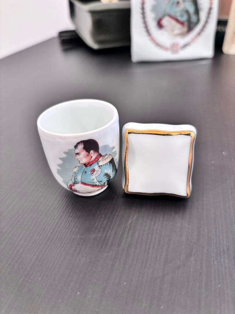 【極希少・フルセット】オタール ナポレオン リモージュ パウチ型ボトル バッグ付