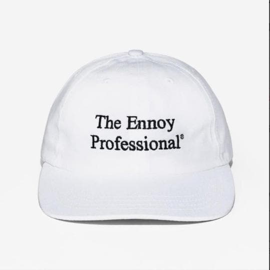 帽子 25SS ENNOY PROFESSIONAL COTTON CAP WHITE