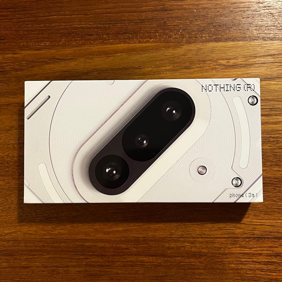 新品未開封未使用 Nothing Phone (3a)128GB ホワイト
