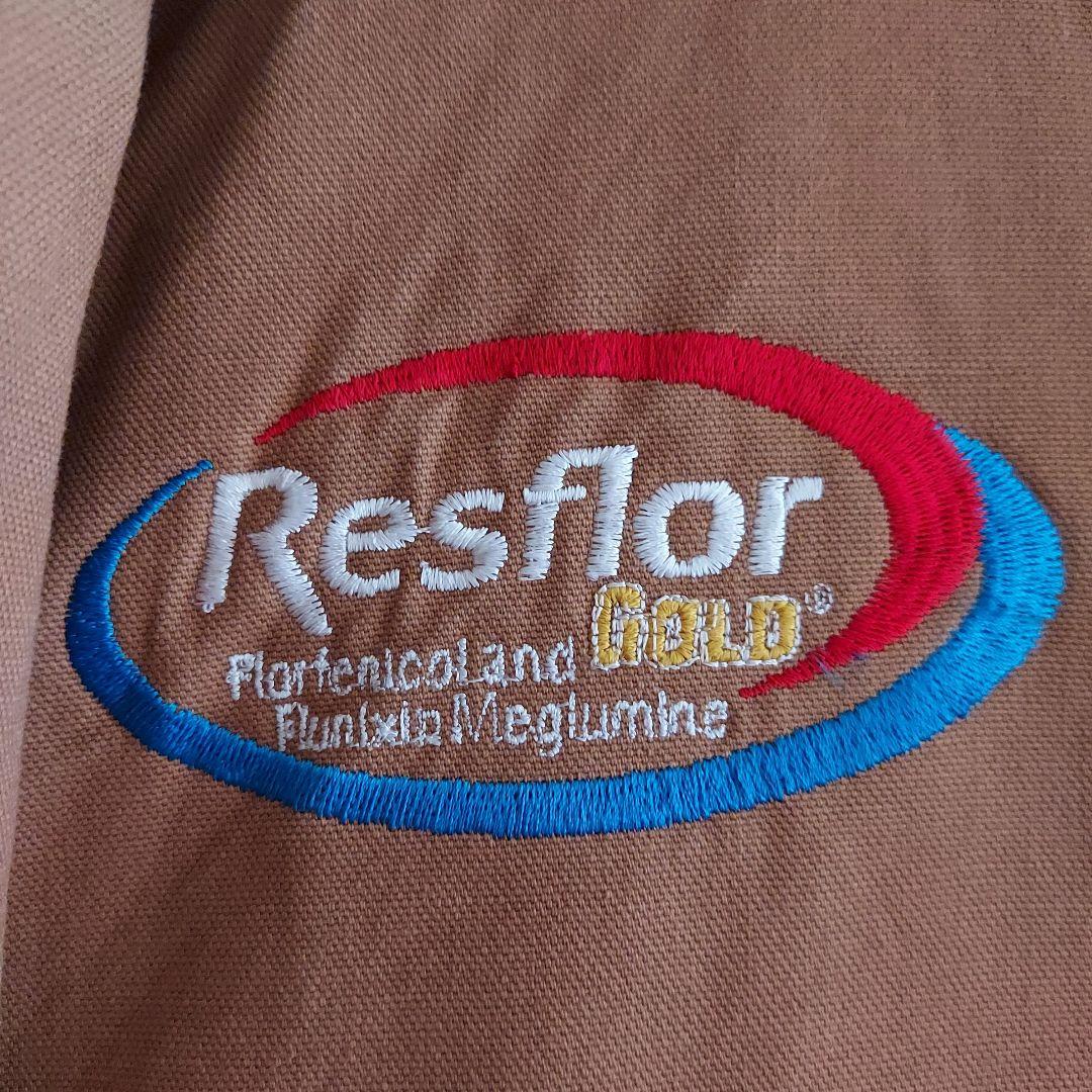 【BERNE】希少 ベルン 企業刺繍 ダック地 オーバーオール 2XL 茶