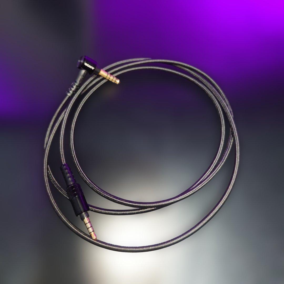 SONY MDR-MV1 ヘッドホン、MUC-S12NB1ケーブル