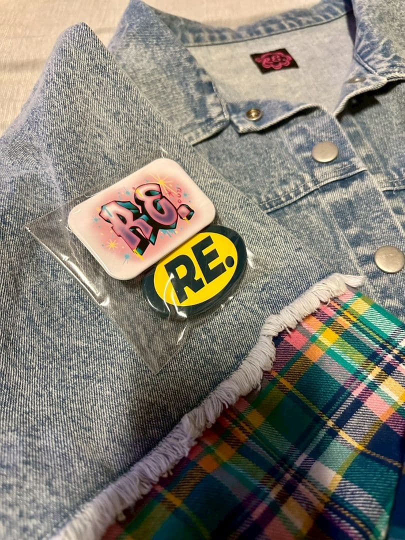 仲里依紗　限定完売品 RE. アールイー ドット 一石三鳥 デニムジャケット