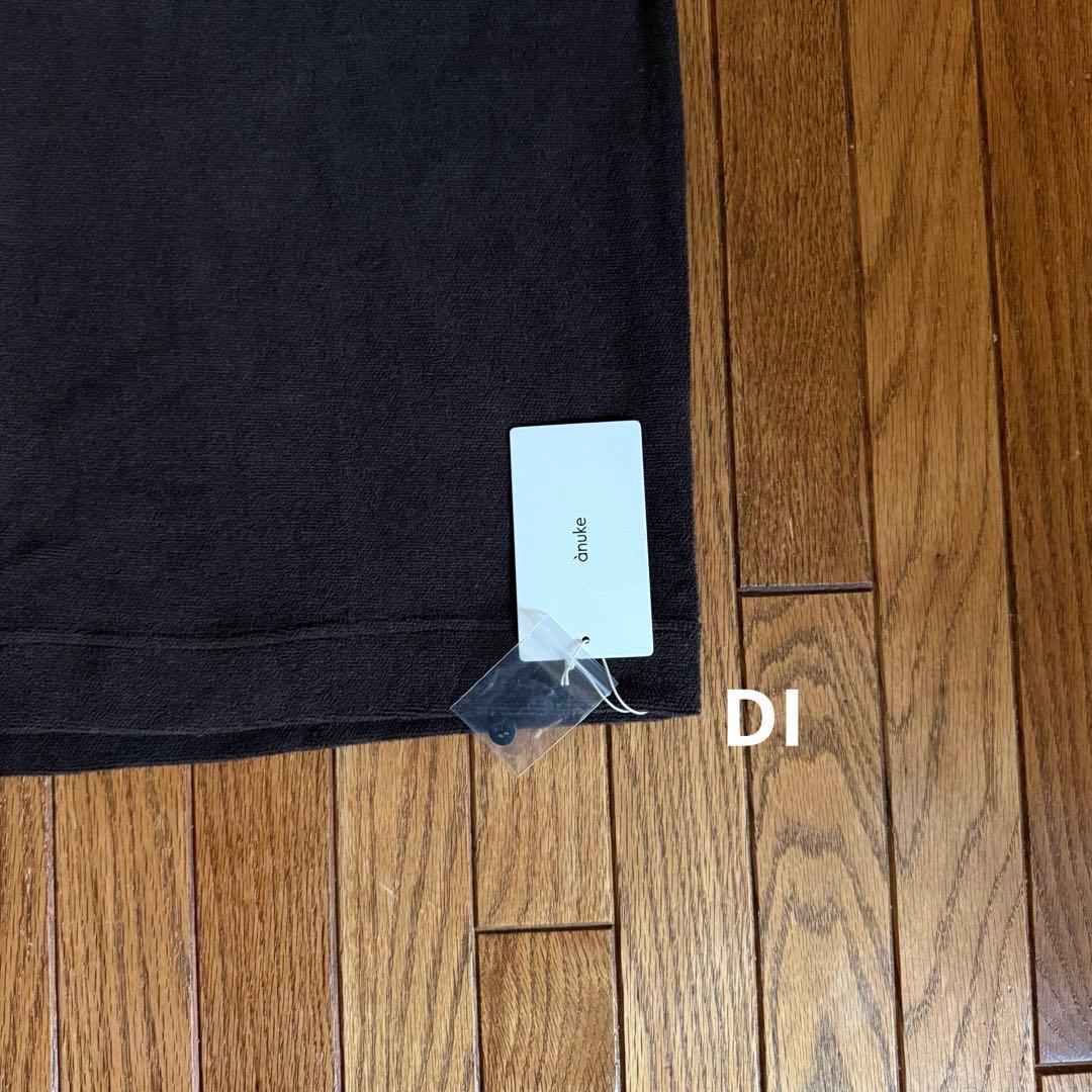 anuke アンヌーク Pile Polo Tops ブラウン パイル