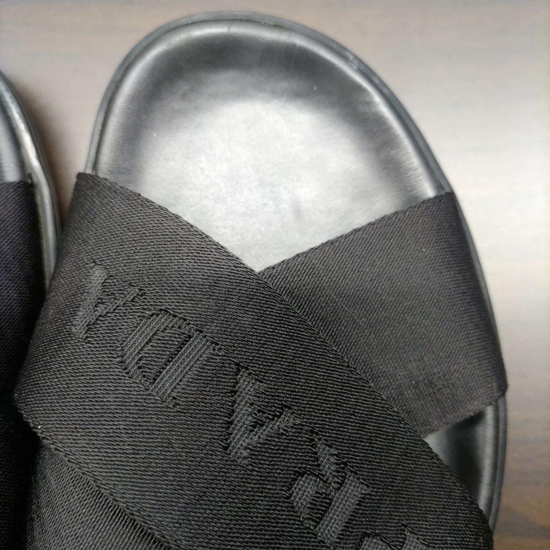 PRADA ブラック サンダル 6 1/2