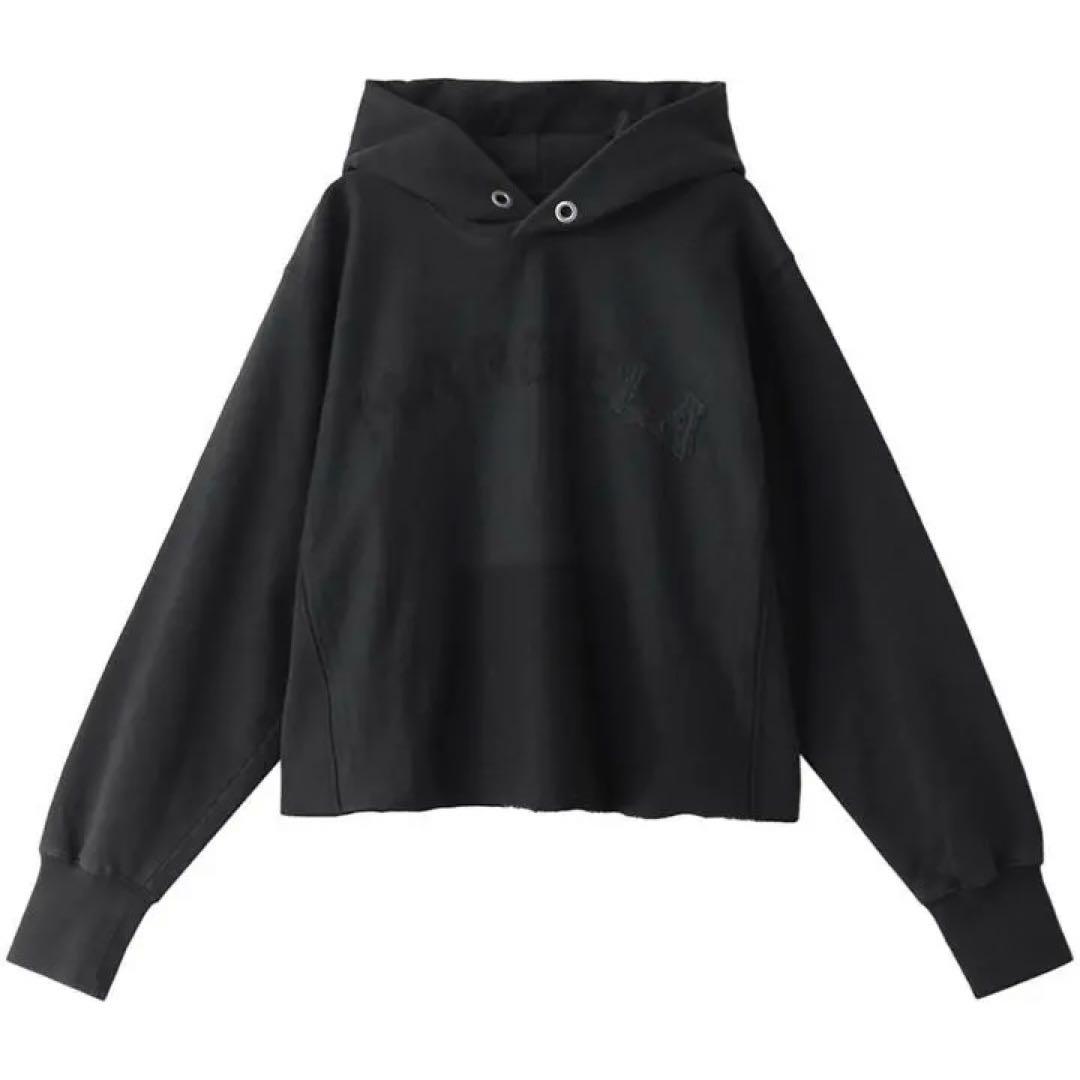 Maison Margiela ロゴパーカー　ブラック　S