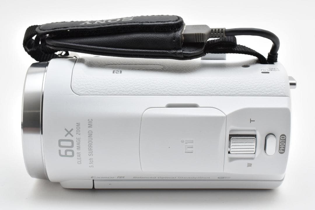 【美品】SONY Handycam HDR-CX675 ホワイト　動作確認済