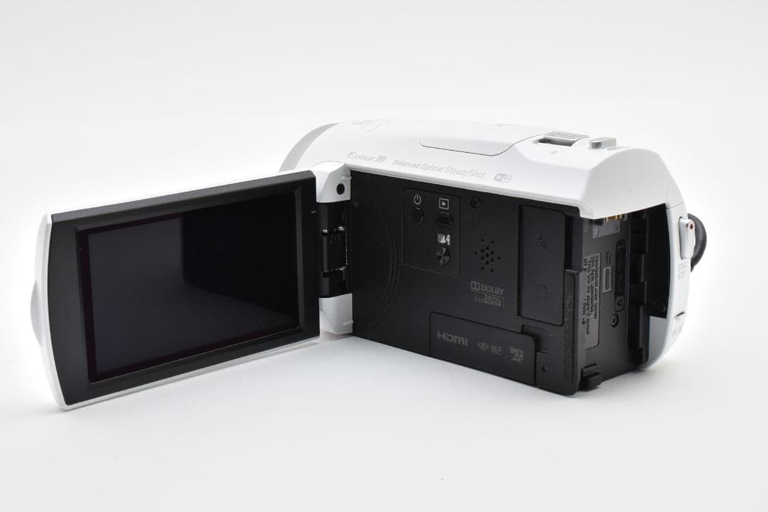 【美品】SONY Handycam HDR-CX675 ホワイト　動作確認済