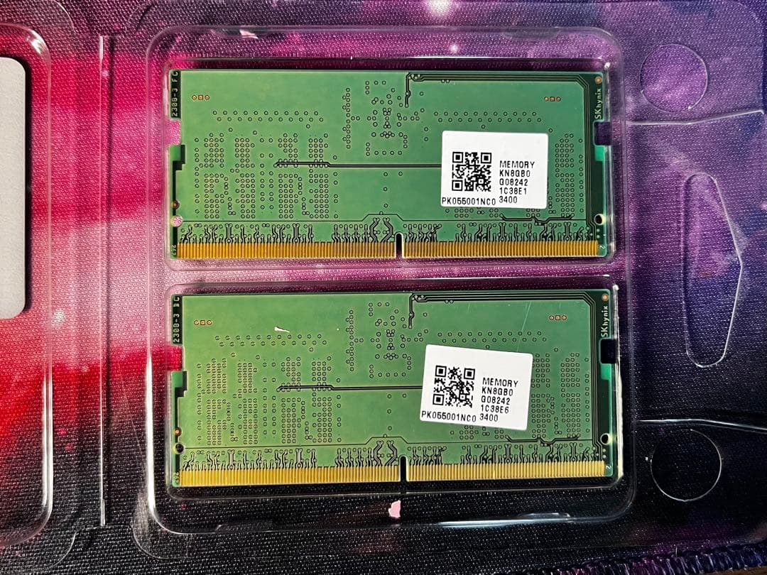 SK hynix DDR5 SO-DIMM 8GB×2枚 5600MHz