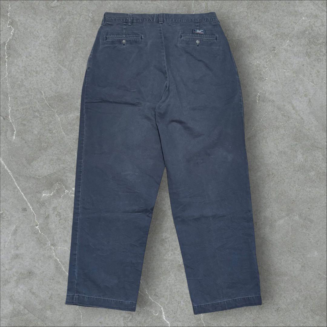 00sラルフローレンPolobyRalphLauren 2タックチノパンW35