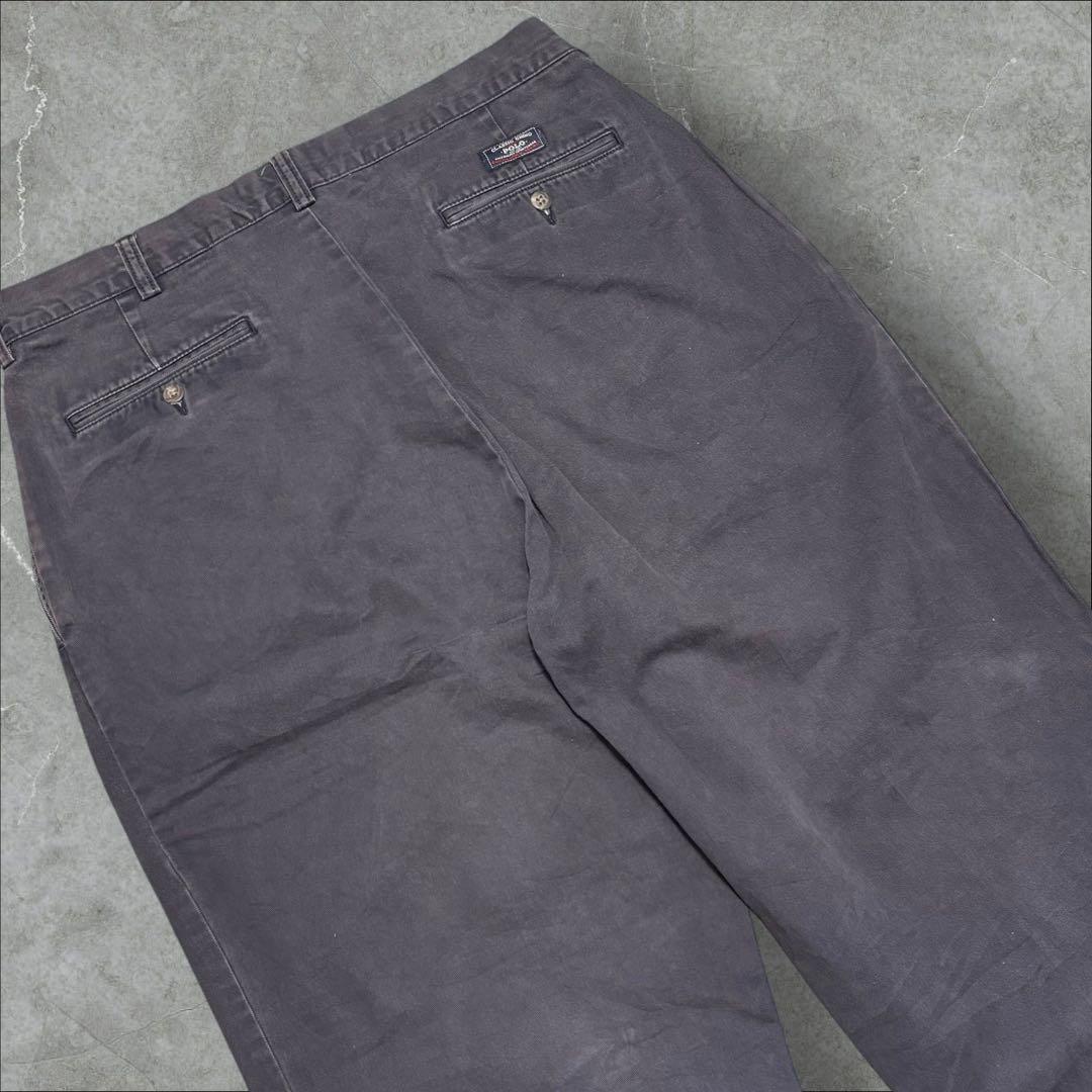 00sラルフローレンPolobyRalphLauren 2タックチノパンW35