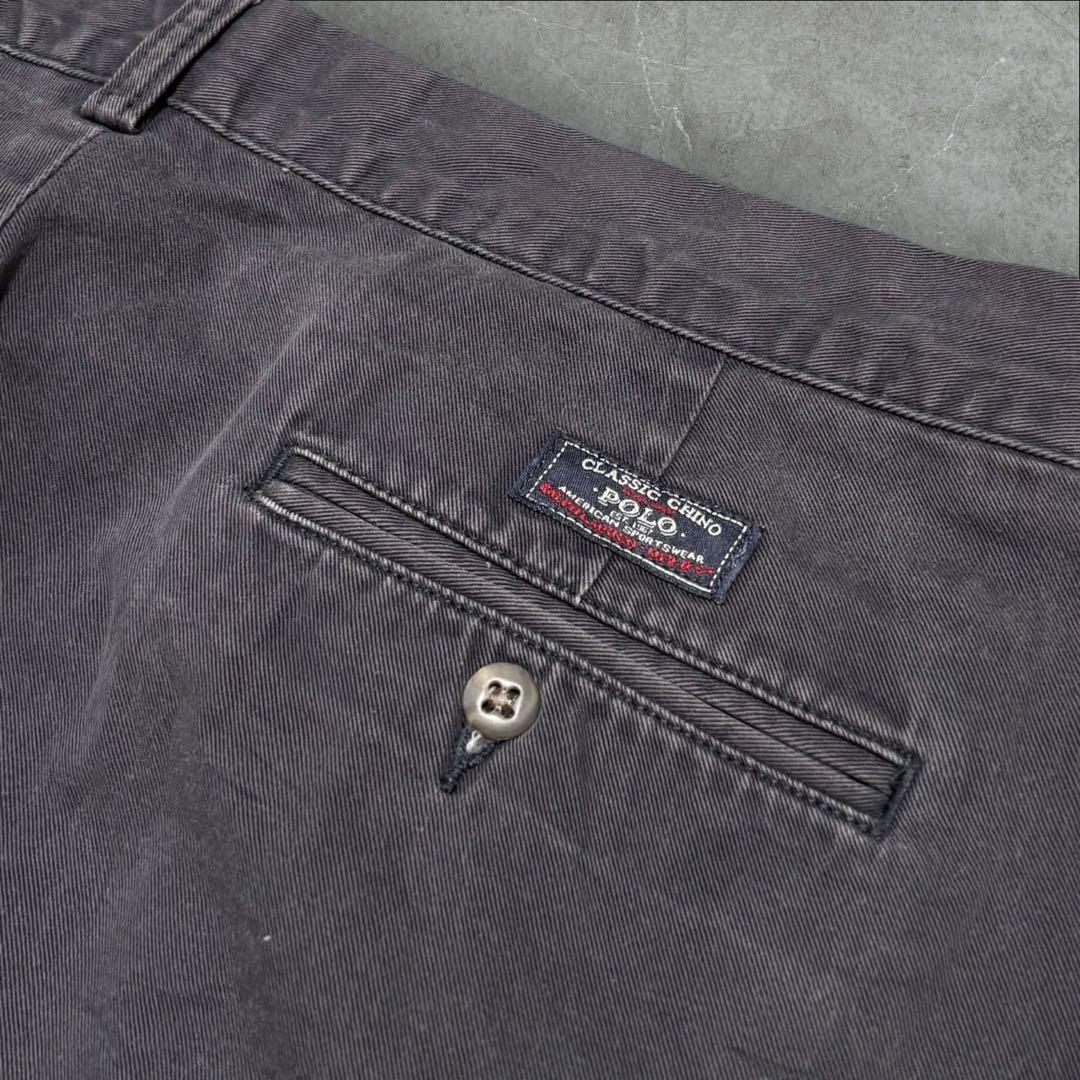 00sラルフローレンPolobyRalphLauren 2タックチノパンW35