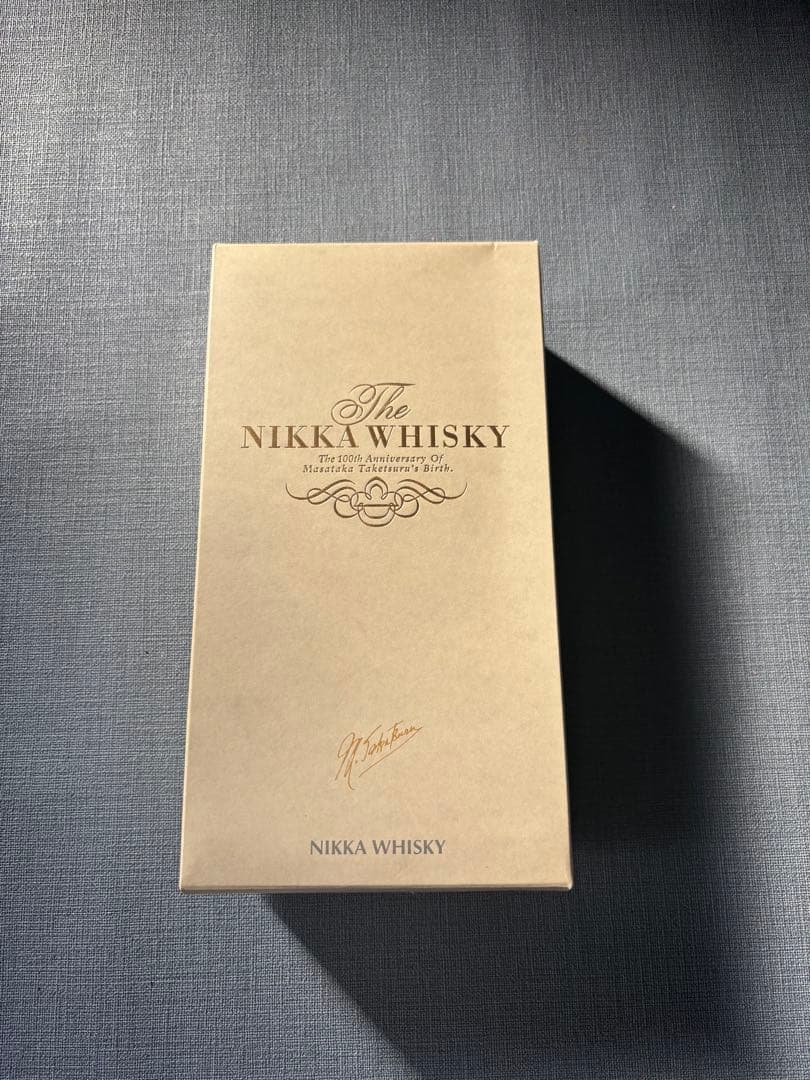 ☆未開栓！NIKKA秘伝竹鶴政孝生誕100周年記念 ウイスキー700ml 43％