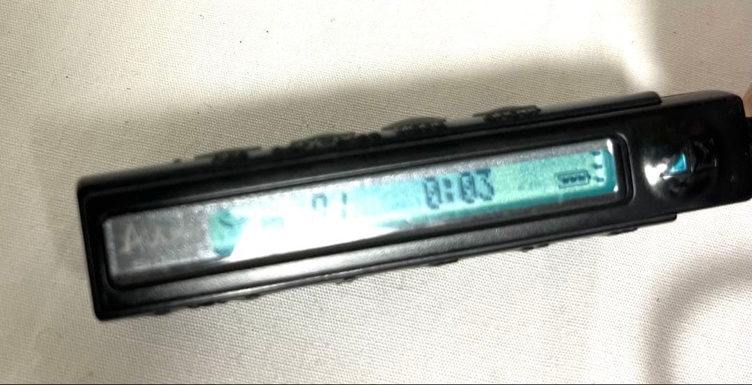 SHARP シャープ ポータブルMDレコーダー MD-DR77-A ブルー