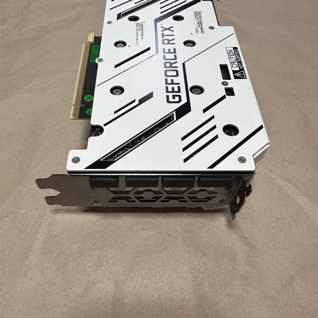 玄人志向 NVIDIA Geforce RTX3060Ti white ホワイト